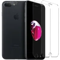 CoolGadget Schutzfolie Panzerfolie für iPhone 7 Plus / 8 Plus, (Spar-Set 4in1, 2x Displayschutz, 2x Kameraschutz), Panzerglas Schutzfolie für Apple iPhone 7 Plus / 8 Plus Folie
