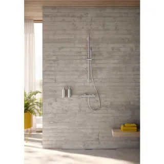 Herzbach DESIGN iX Brausebatterie 17.021000.1.09 Aufputz Edelstahl