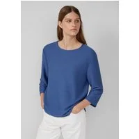 s.Oliver 3/4 Arm-Pullover Sweatshirt Leichtes Sweatshirt mit Struktur