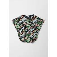 s.Oliver Kurzarmshirt T-Shirt T-Shirt mit Fledermausärmel