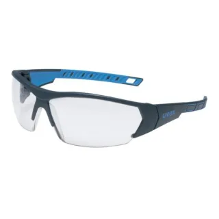 uvex Bügelbrille i-works anthrazit, blau grau/blau/transparent - 9194171