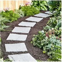 HTI-Living Trittsteine Gehwegplatte Steinoptik 4-teilig Nessa, 30x30 cm, Set, 4-St., 4 Platten, Trittstein Gartenweg
