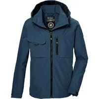 Killtec Funktionsjacke KOS 140 BYS JCKT Wasserdichte Kids-Jacke mit verstellbarer Kapuze und Saum