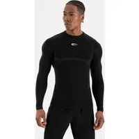 Smilodox Longsleeve Carnos, Compression Shirt Herren, Langarmshirt für Gym & Training Compression Fit, Seamless, atmungsaktiv, Body Mapping, Stretch