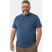 Men Plus T-Shirt T-Shirt Basic Halbarm Rundhals