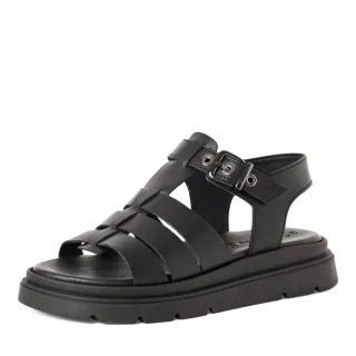 Tamaris - Da.-Sandalette black leather - Gr. - 40