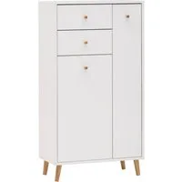 Schildmeyer Highboard Bjarne, Highboard, Made in Germany, B: 60,2 cm (1 St), Solide Verarbeitung - Dieses Produkt ist in Deutschland gefertigt