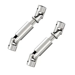 2PCS JXC LR1801 1/18 Rock Crawler RC Car Upgraded Parts Alloy Drive Shaft Off-Road Truck Vehicles Models Spare Replaceme