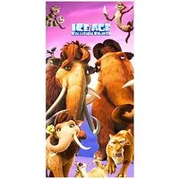 Halantex Badetuch ICE AGE, Baumwolle, Kinder Strandtuch 70 x 140 cm