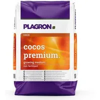 Plagron Blumenerde Plagron Cocos Premium 50, mit Kokossubstrat, Kokossubstrat gepuffert und gespült