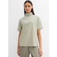 bonprix Rollkragenshirt kastenförmige Silhouette, hoher Kragen, Oversize-Passform
