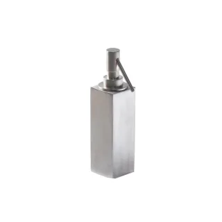Cosmic Metric Seifenspender Metric Inox 5x5x20cm, Edelstahl Satinierd, 387831021 WJP038A7831021
