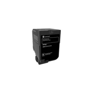 Original 74C2SKE LEXMARK CS72x Toner black