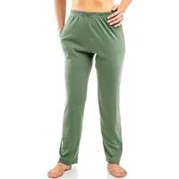HERMKO Homewearhose 984 Homewear Unisex Bio-Baumwolle Kur Gymnastik Dehnbund