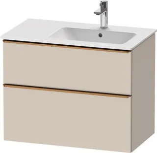 Duravit D-Neo Waschtischunterbau wandhängend Taupe Matt 810x462x625 mm - DE4367004910000 DE4367004910000