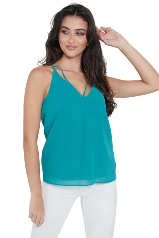 Schlichtes Riemchen-Cami-Top