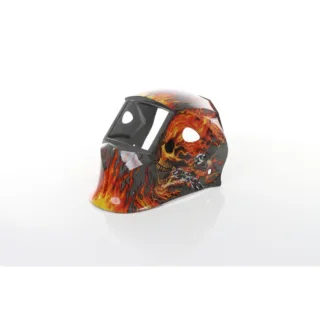 ELMAG Helmschale zu MultiSafeVario, 2XL, Design 'FLAME' - 56389
