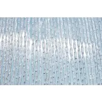 La Tenda Insektenschutz-Vorhang Türvorhang CASA ALBI 2 Streifenvorhang transparent weiß, 90 x 210 cm, PVC - Länge individuell kürzbar