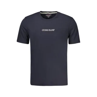 Guess Jeans Blu Organic Cotton Herren T-Shirt