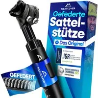 Nextcover Sattelstütze NEXTCOVER® Sattelstütze gefedert mit 27.2/30.9/31.6mm Durchmesser