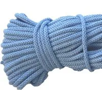 Mississhop Kordel 100 m / Ø 5 mm / Ø 3 mm Baumwollkordel Seil Kordel 100 % Baumwolle