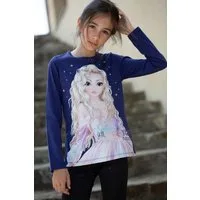 TOPModel Langarmshirt mit großem TOP Model Frontdruck
