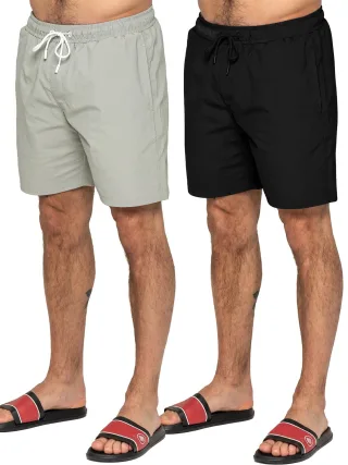 Kruze | 2er Pack Herren Badehosen