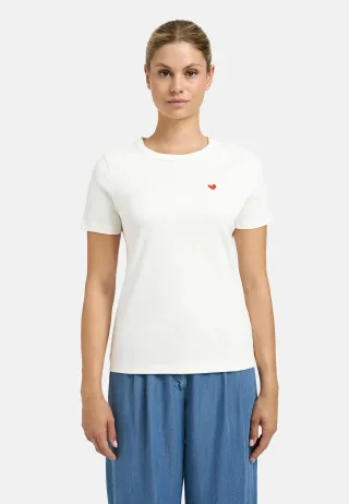 Smith&Soul - Regular T-Shirt Interlock offwhite - Gr. - M
