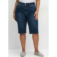 Sheego Jeansshorts Jeansbermudas