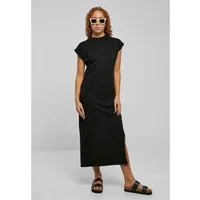 URBAN CLASSICS Sweatkleid Ladies Long Extended Shoulder Dress XS bis 5XL