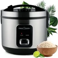 ProfiCook Reiskocher PC-RK 1285, Reiskocher für 3kg Reis, schnell & ohne Anbrennen