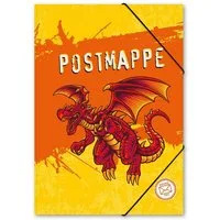 itenga Organisationsmappe itenga Postmappe Gummizugmappe A4 Motiv Drache