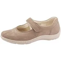 Waldläufer HENNI Riemchenballerina Slipper, Bequemschuh, Klettschuh in komfortabler Weite H (sehr weit)