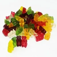 Fruchtgummi Bären & Co. Süßigkeit, Fruchtgummi Bären mehrfarbig sortiert fruchtig zuckerfrei 300g