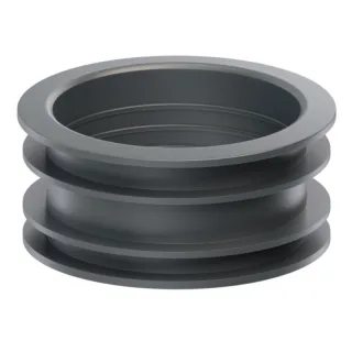 Gummireduktion für Dachrinnen | Ø 110/90 mm