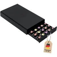 Intirilife Kapselhalter, Aufbewahrungsschublade für Nespresso Kapseln Kaffeekapselhalter