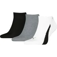 PUMA Sneakersocken PUMA UNISEX LIFESTYLE SNEAKERS 3P (3-Paar) Flache Zehennaht, Rippenbündchen