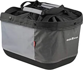 KLICKfix Shopper Alingo GT Gepäckträgertasche für Racktime grau