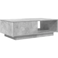 vidaXL Couchtisch Couchtisch Beton Grau 95 x 55 x 31 cm Holzwerkstoff (1-St)