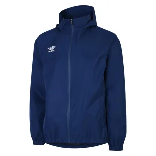 Umbro - "Total" Jacke, wasserfest für Herren - Training (Marineblau/Weiß)