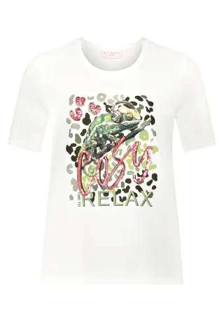 betty barclay - so cosy - - Basic Shirt Green - Gr. - 42