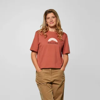 SALEWA - Eagle 2 T-shirt Damen - Rot (Gr.44)