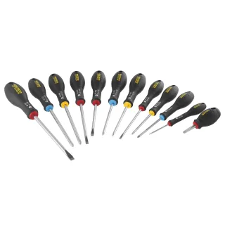 STANLEY FATMAX Schraubendreher-Set 12-teilig im Koffer Schl. Phillips Pozidriv - FMHT65426-0