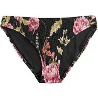 Next Bikini-Hose Gesmokte Brazilian-Bikinihose, hoher Beinschnitt (1-St)
