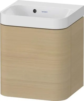 Duravit Happy D.2 Plus c-shaped Set wandhängend Mediterrane Eiche 400x360x480 mm - HP4340N71710000 HP4340N71710000