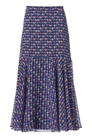 Rock mit Cassy-Print Multi