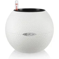 Lechuza® Blumentopf Pflanztopf Puro Color 20 weiß (Komplettset)