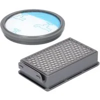 McFilter Filter-Set geeignet für Rowenta, Zubehör für RO3731EA Compact Power Cyclonic Staubsauger, 1x Filterkassette, 1x Rundfilter, Alternative für ZR005901