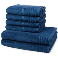 Vossen Handtuch Set Vienna Style Supersoft, Frottee (Spar-Set, 6-St), 4 X Handtuch 2 X Duschtuch im Set - Baumwolle - Saugstark