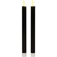Coen Bakker Deco BV LED-Kerze LED 2er Set Stabkerzen, 2 x 2AAA, versch. Farben (2-tlg)